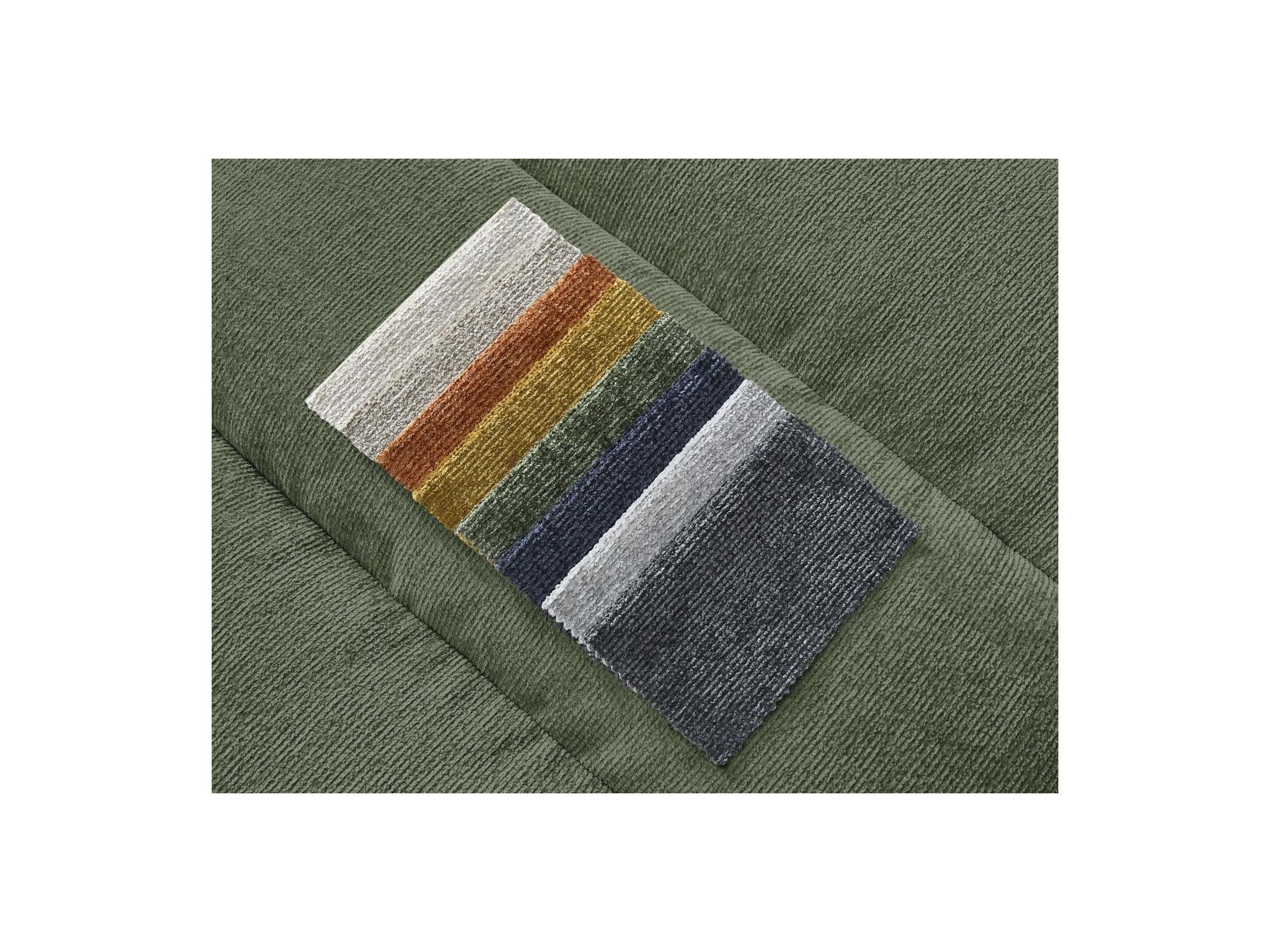 Sierra - Canapé D'Angle Fixe - Tissu Texturé - Angle Gauche