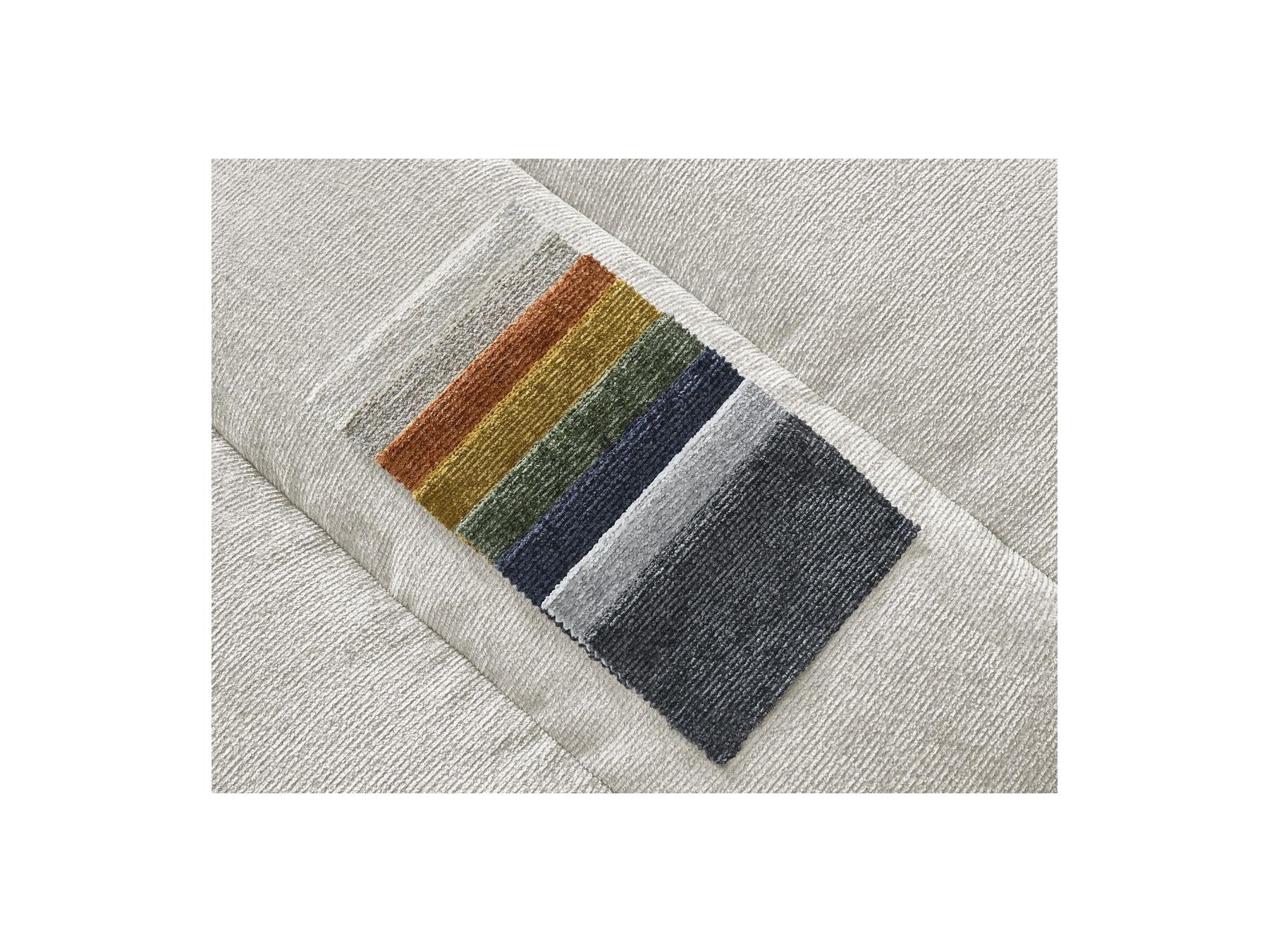 Sierra - Canapé D'Angle Fixe - Tissu Texturé - Angle Gauche