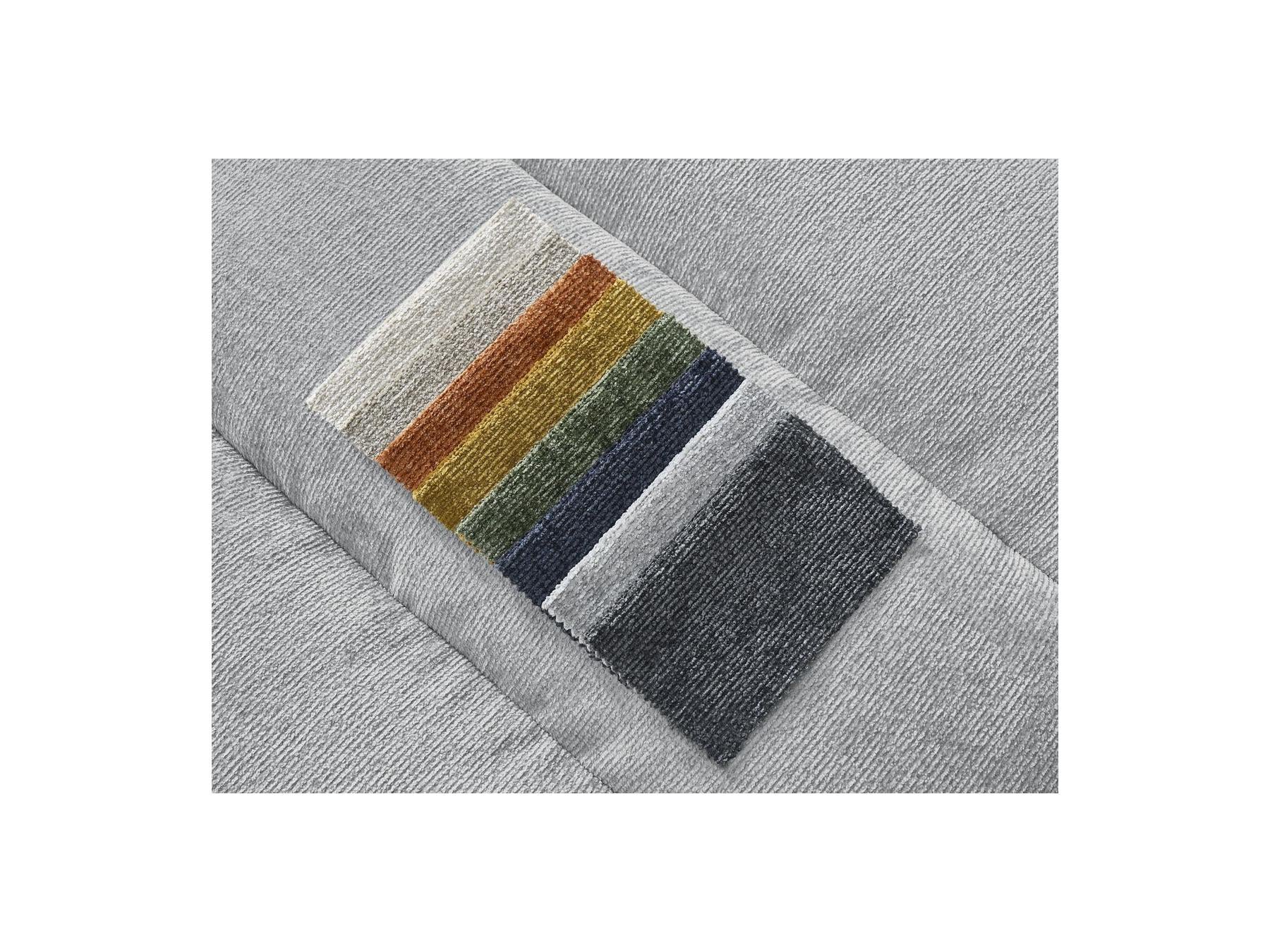 Sierra - Canapé D'Angle Fixe - Tissu Texturé - Angle Gauche