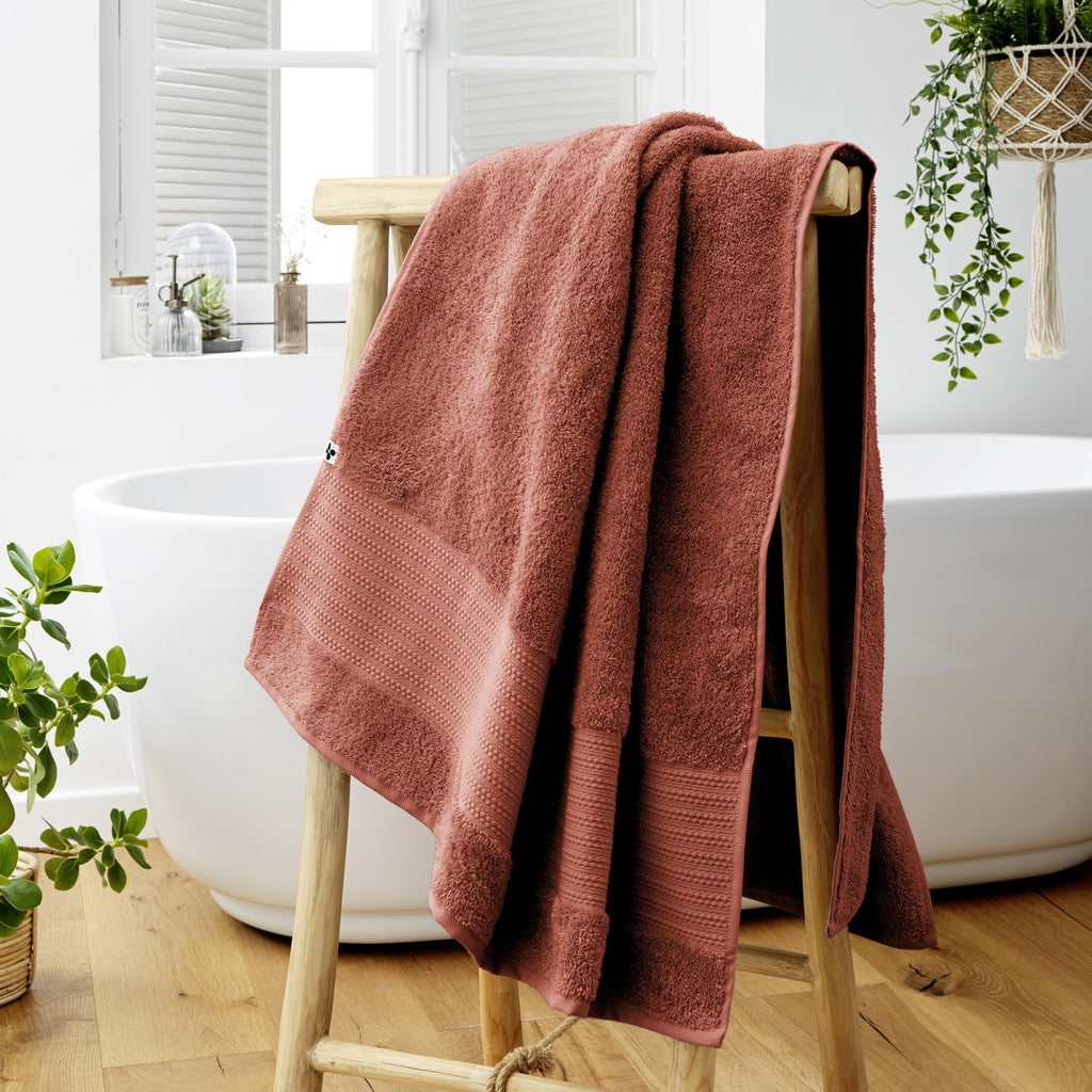 Garance - Serviette De Bain - Terracotta