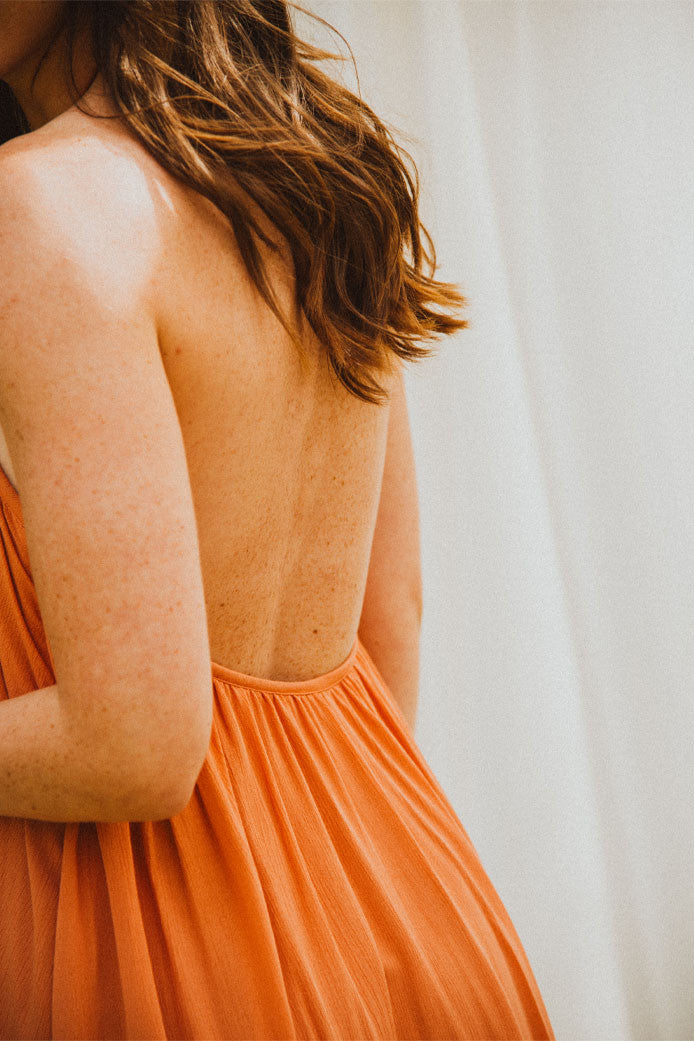 Vestido Nanette Arcilla