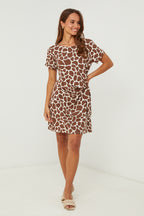 Robe - Choco/Beige