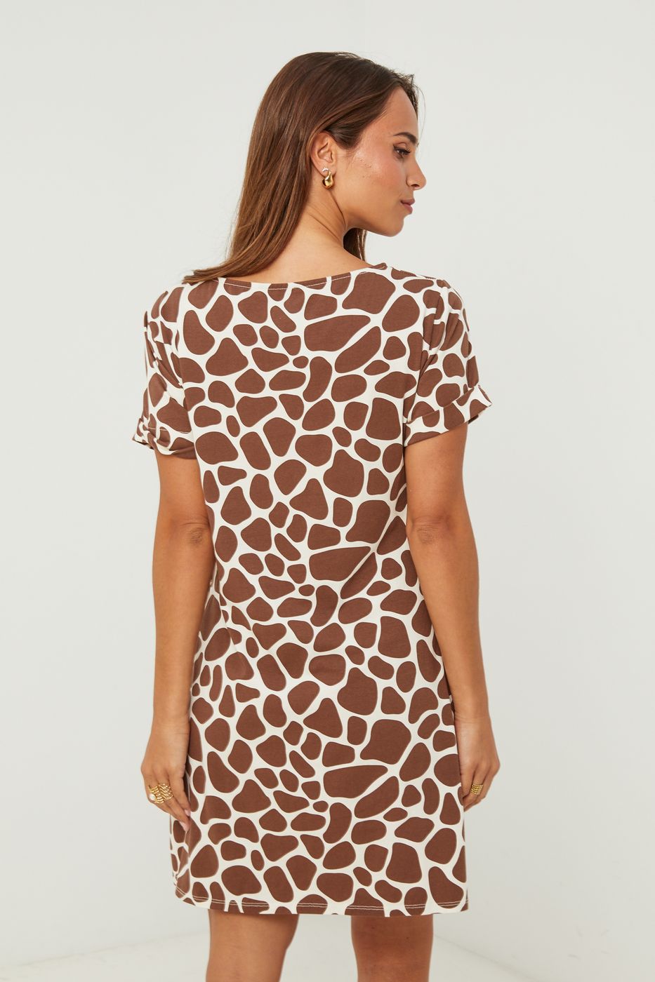 Robe - Choco/Beige