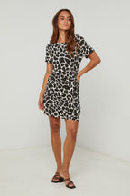Vestido - Negro/blanco