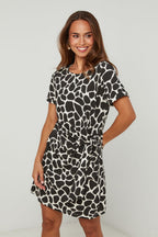 Vestido - Negro/blanco