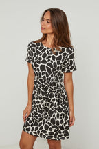 Vestido - Negro/blanco