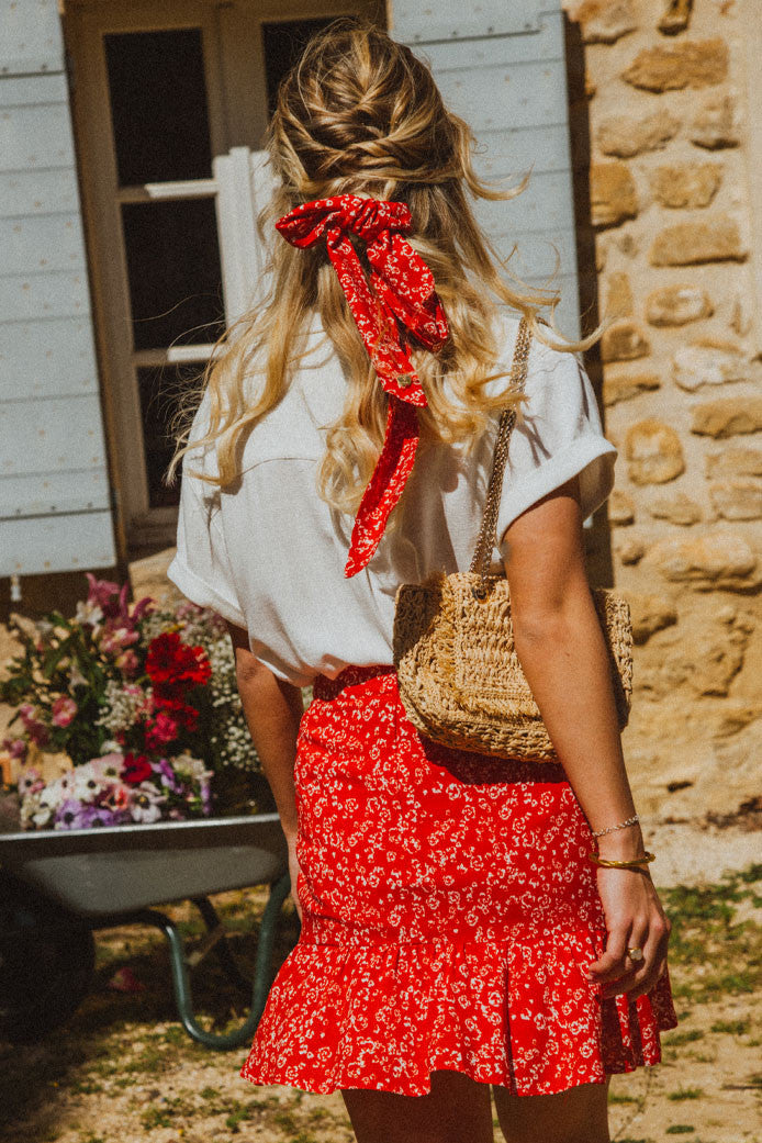 Jupe Justine Kuaza Rouge