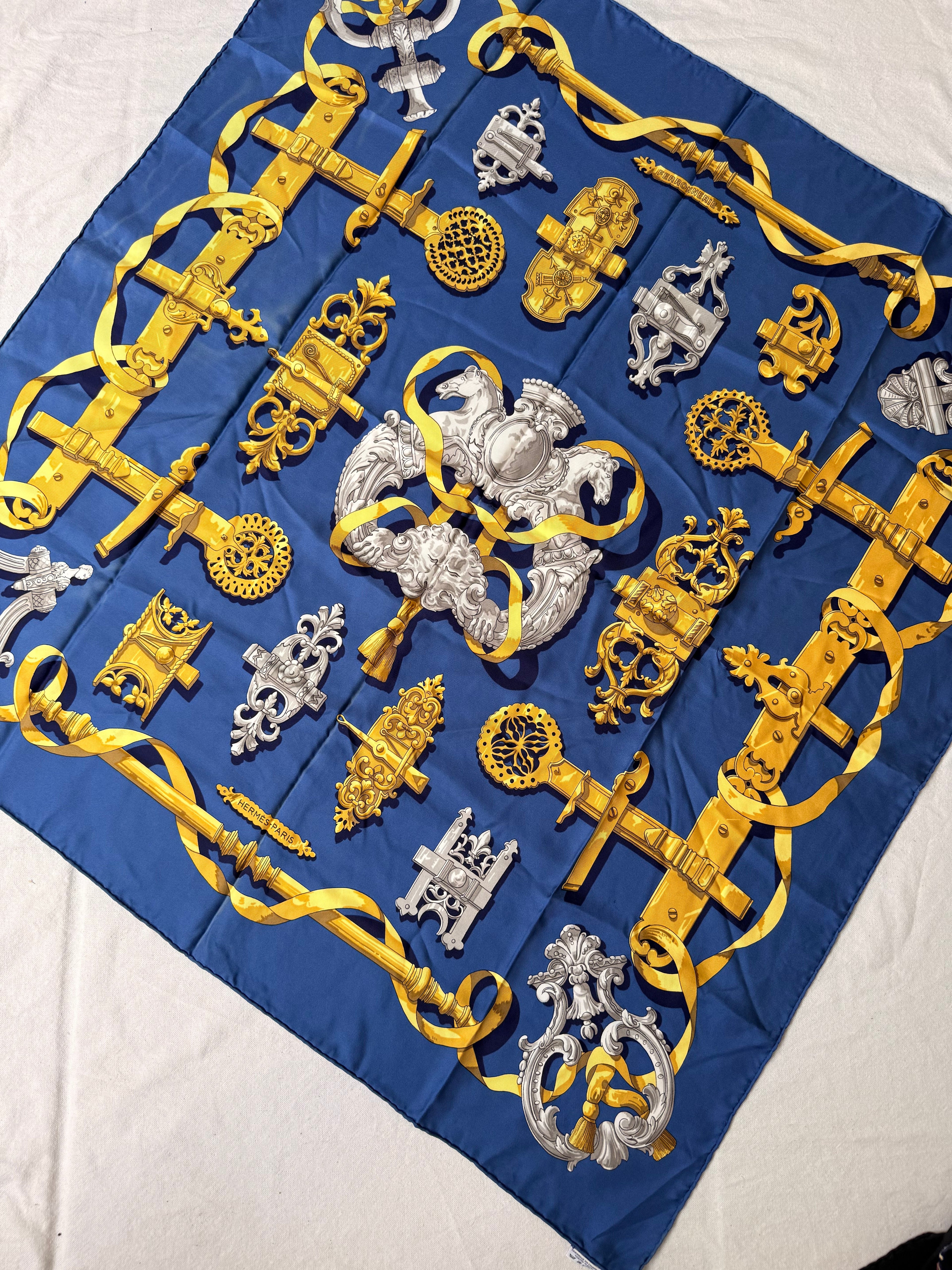 Hermès Scarf – Ferronneries