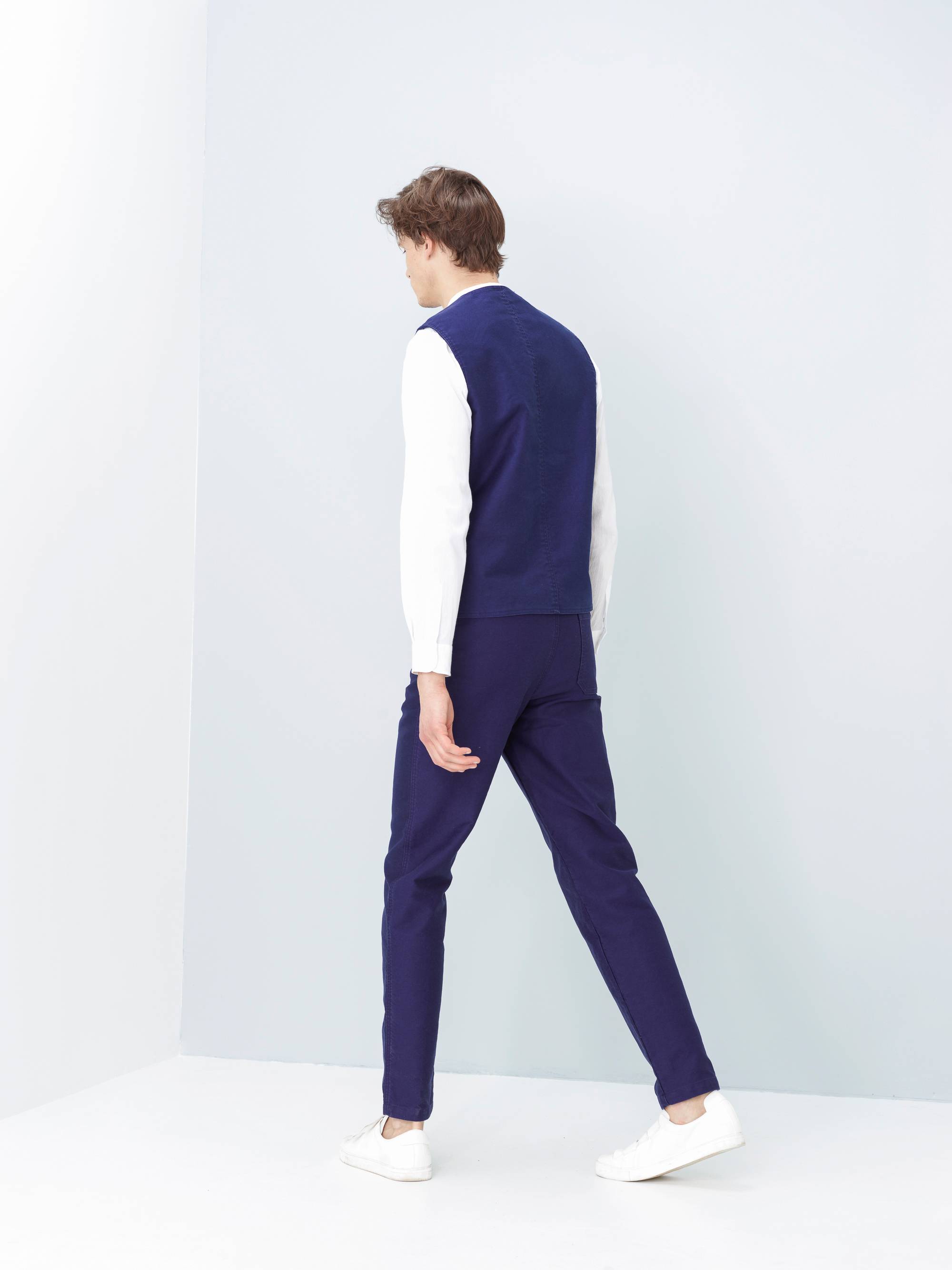 Authentic Lmsm Cardigan - Blue - Men