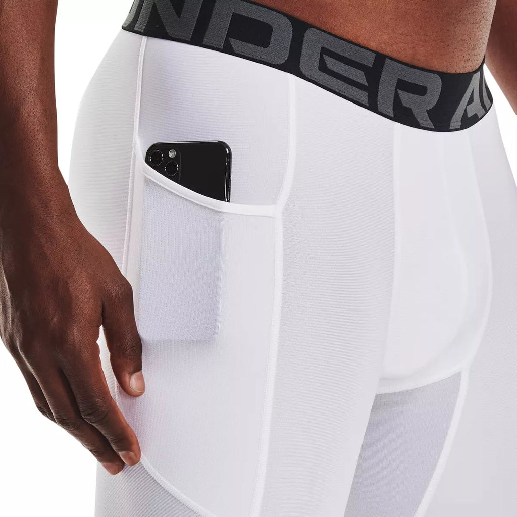 Lange shorts - Hvid/sort - Herre