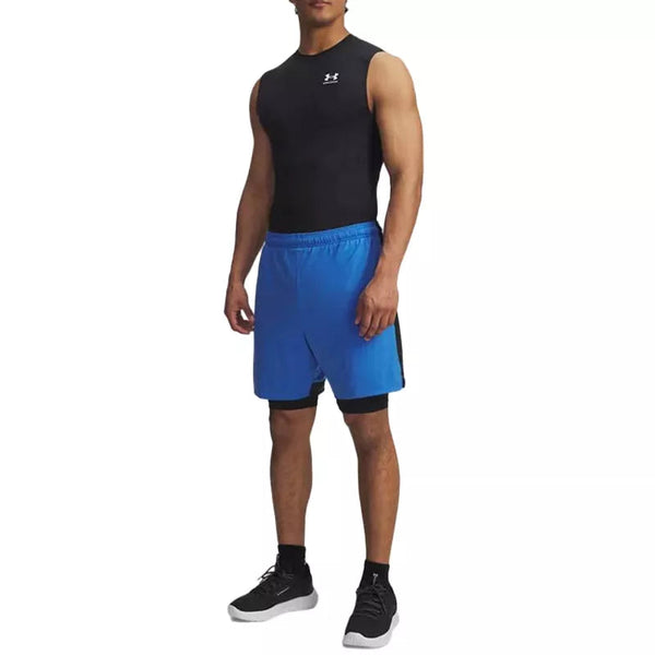 Shorts Tech Vent 2In1 - Blå, Svart. - Herr