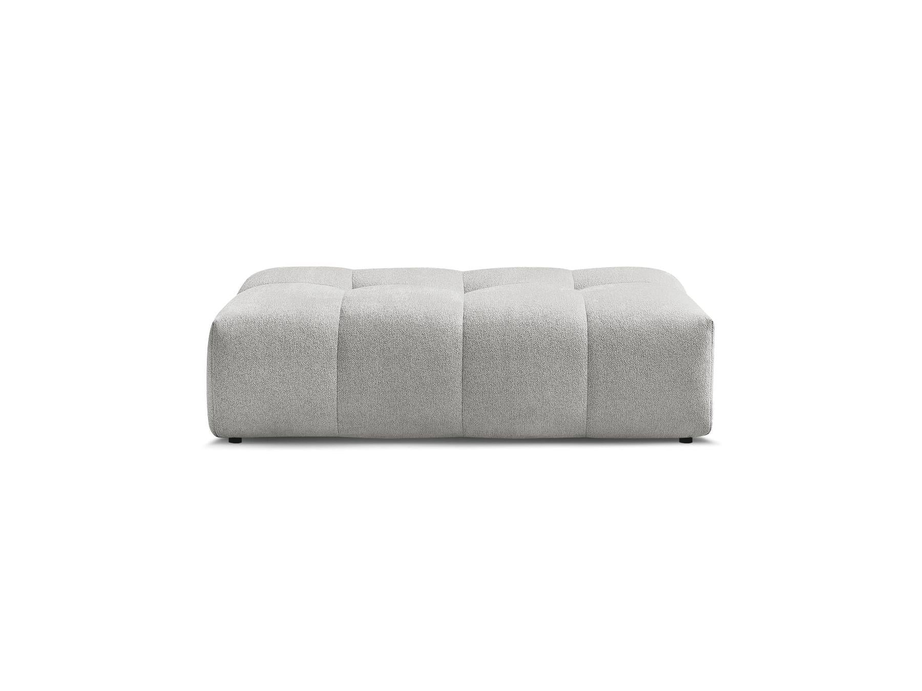 Everest - Pequeño puf - Tela jaspeada