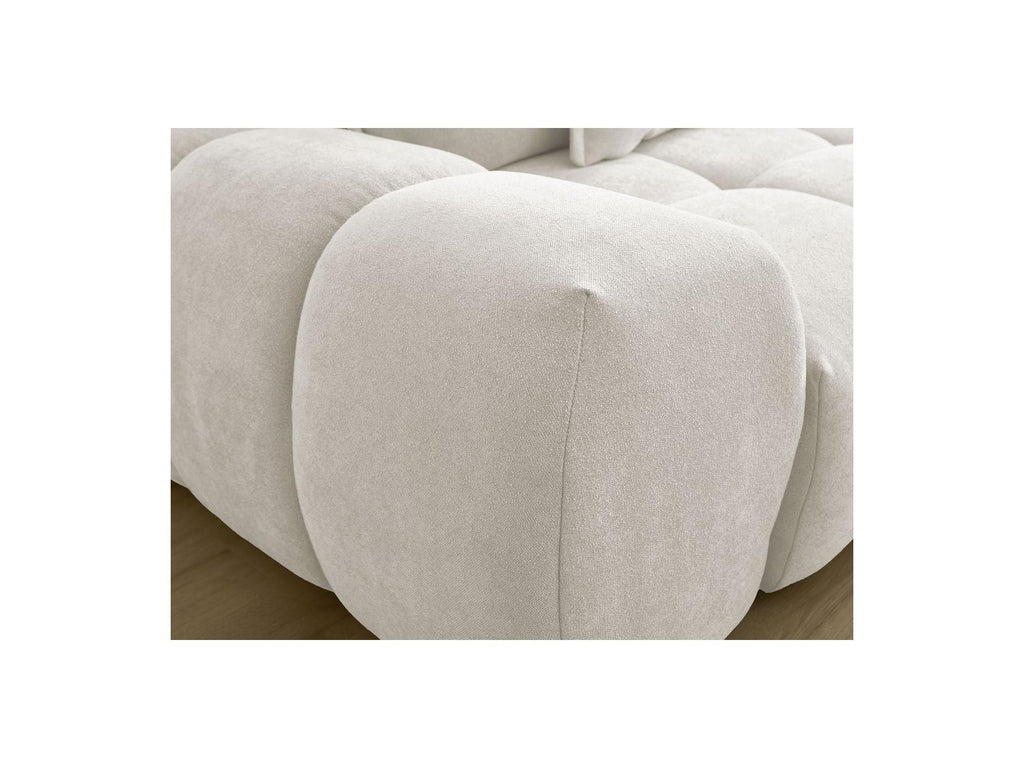 Everest - Straight Convertible Sofa with Storage - Textured Fabric - 5 Cushions