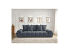 Everest - Straight Convertible Sofa with Storage - Textured Fabric - 5 Cushions