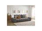 Everest - Straight Convertible Sofa with Storage - Textured Fabric - 5 Cushions
