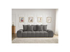 Everest - Straight Convertible Sofa with Storage - Textured Fabric - 5 Cushions