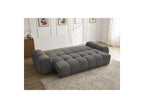 Everest - Straight Convertible Sofa with Storage - Textured Fabric - 5 Cushions