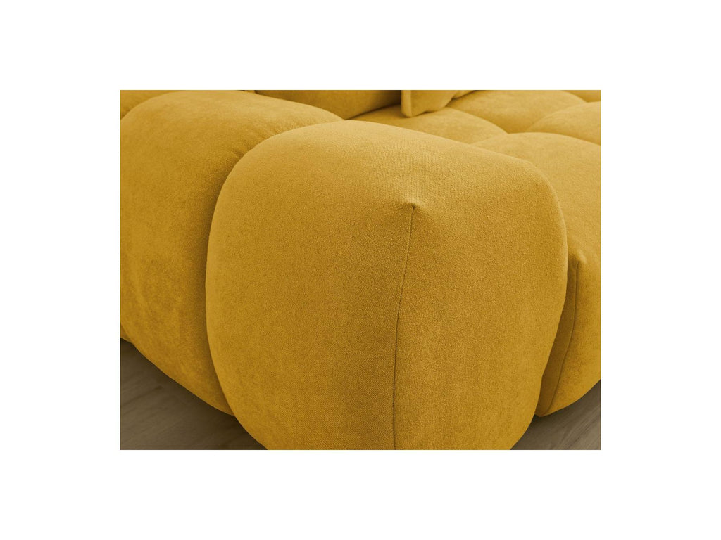 Everest - Straight Convertible Sofa with Storage - Textured Fabric - 5 Cushions