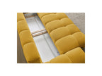 Everest - Straight Convertible Sofa with Storage - Textured Fabric - 5 Cushions