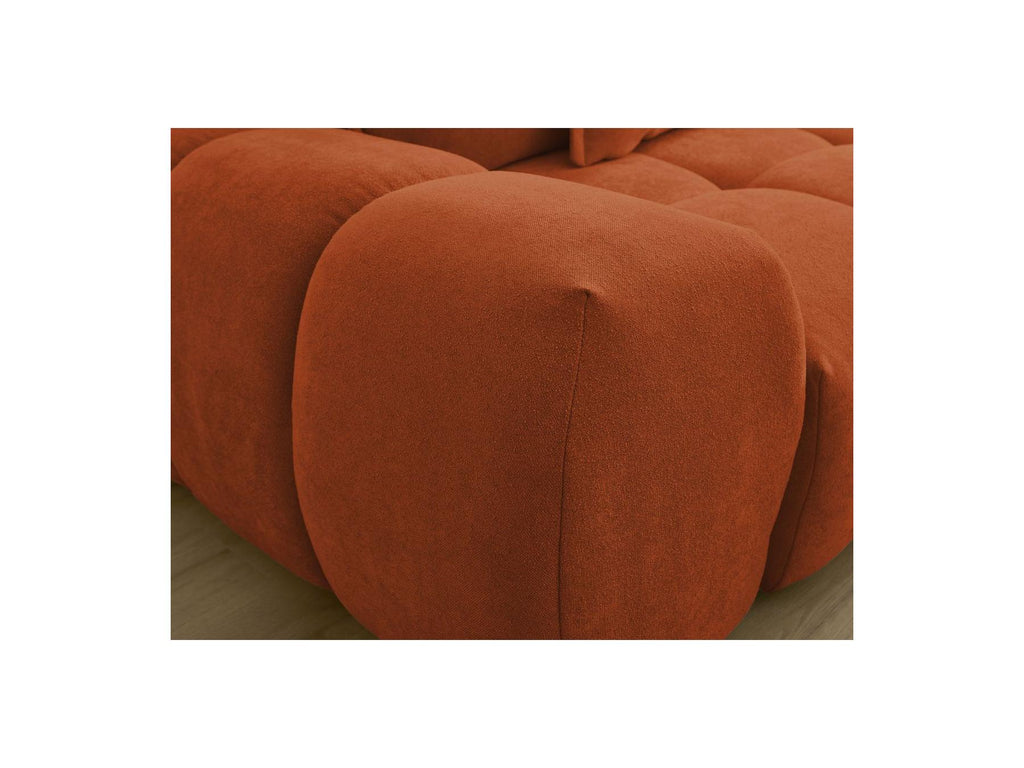 Everest - Straight Convertible Sofa with Storage - Textured Fabric - 5 Cushions