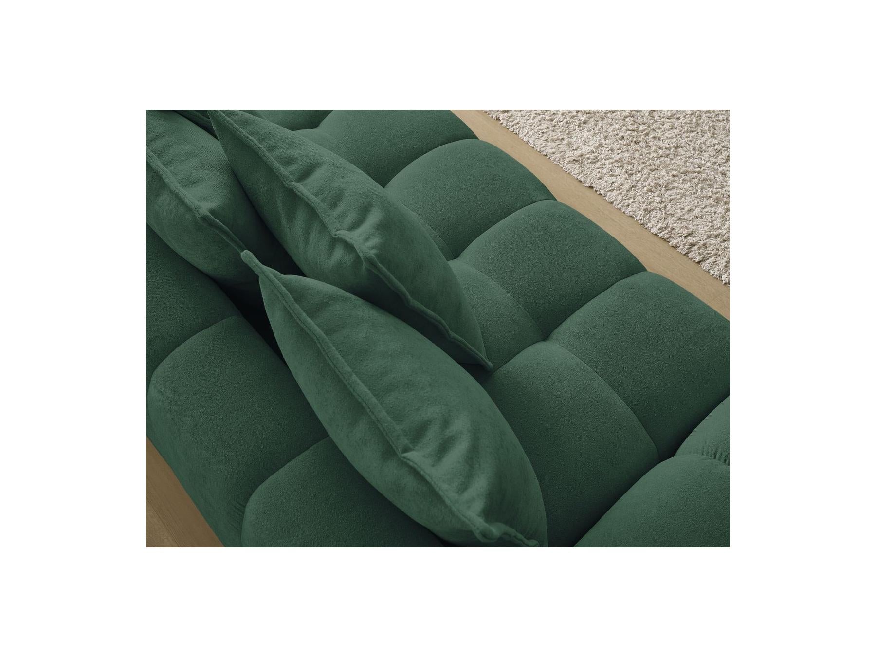 Everest - Straight Convertible Sofa with Storage - Textured Fabric - 5 Cushions