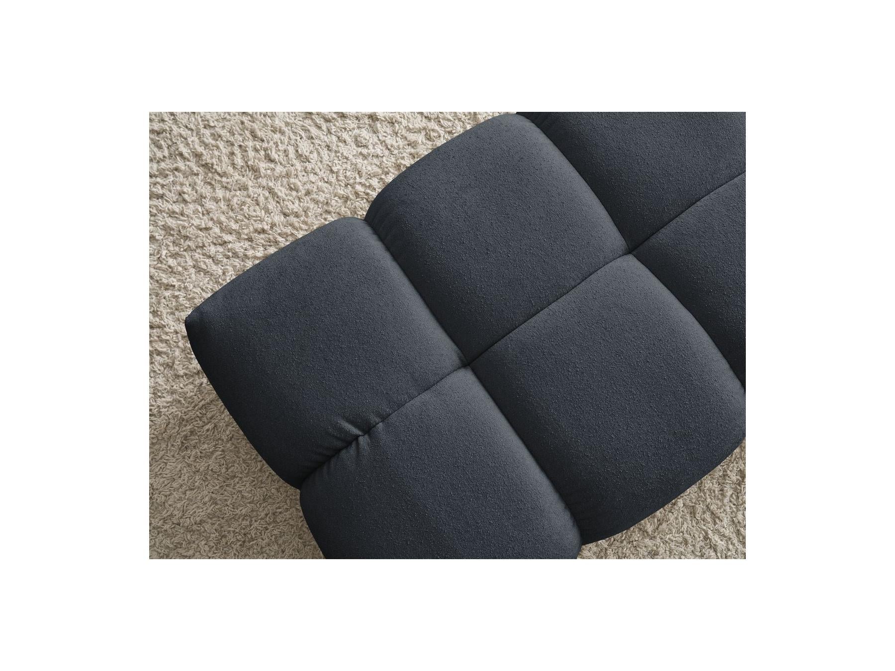 Everest - Small Pouf - Textured Fabric