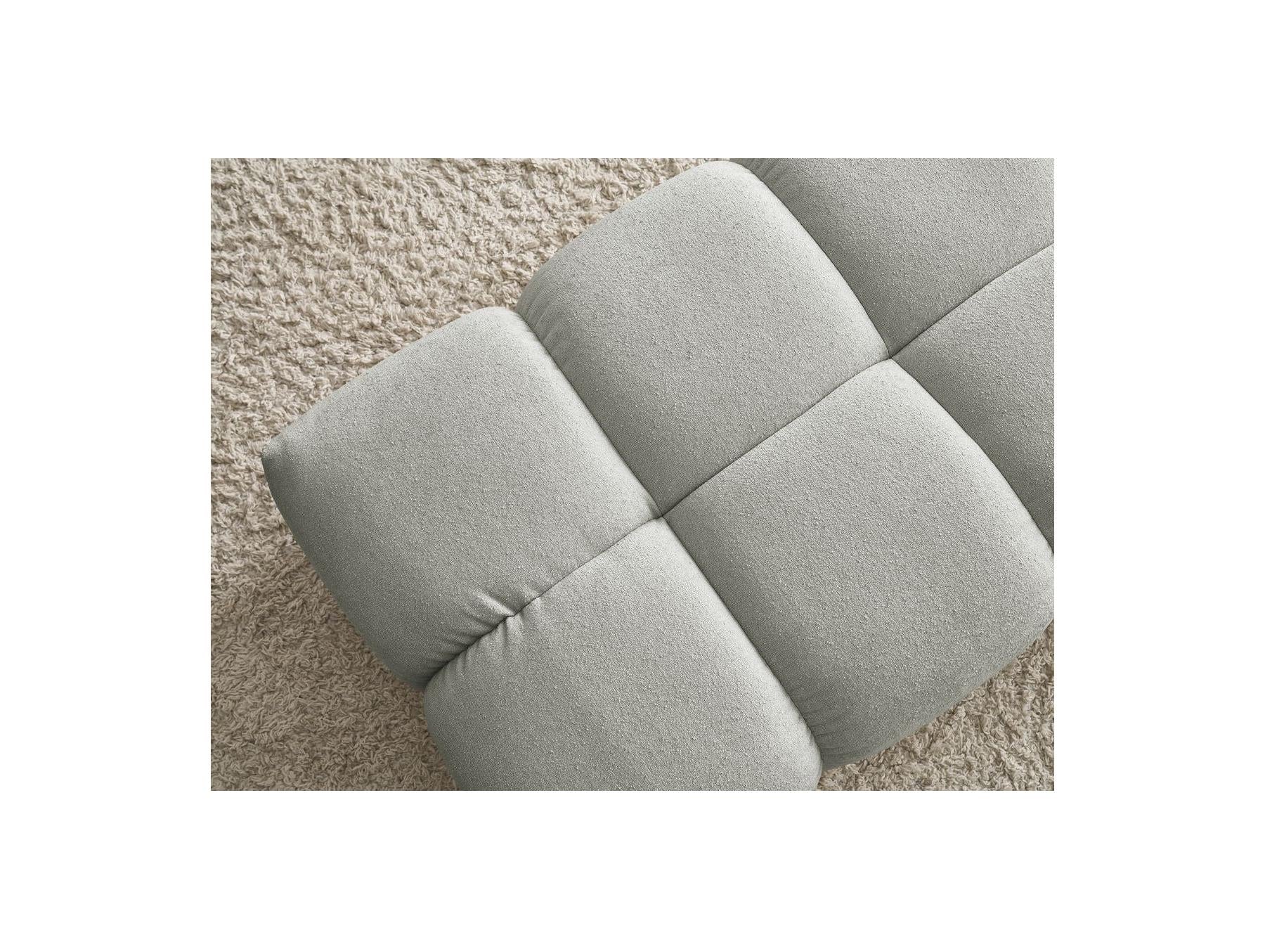 Everest - Small Pouf - Textured Fabric