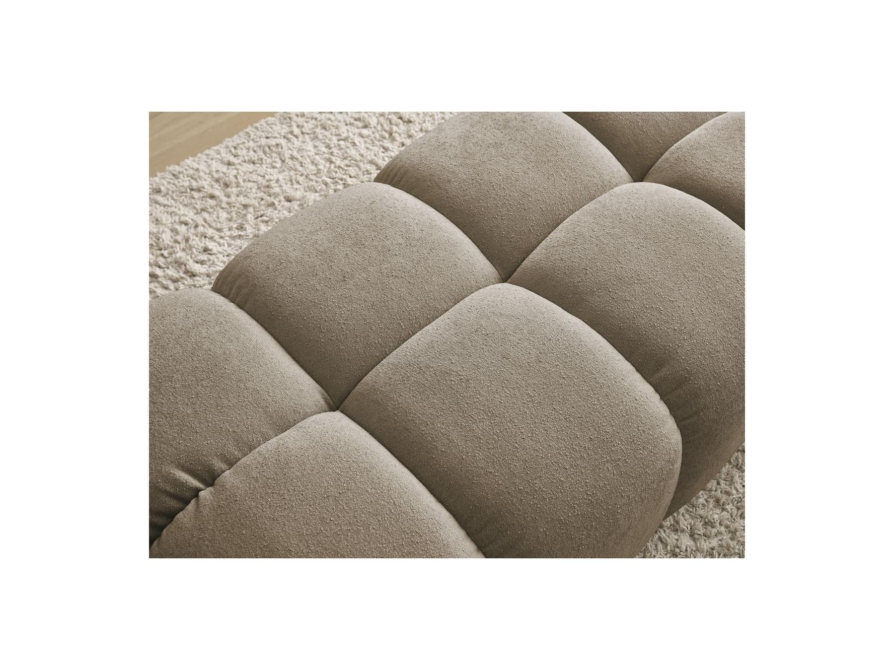 Everest - Small Pouf - Textured Fabric