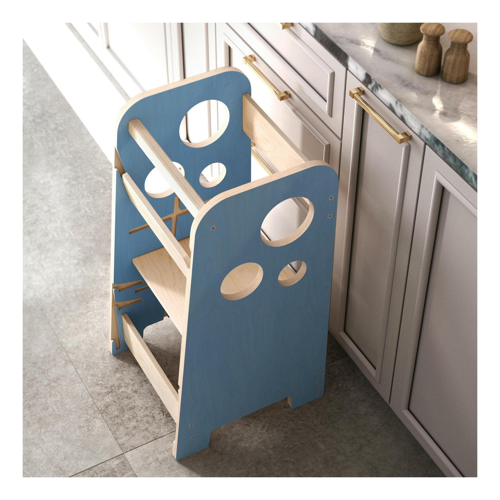 3-in-1 Montessori Learning Tower – Independence & Safety
