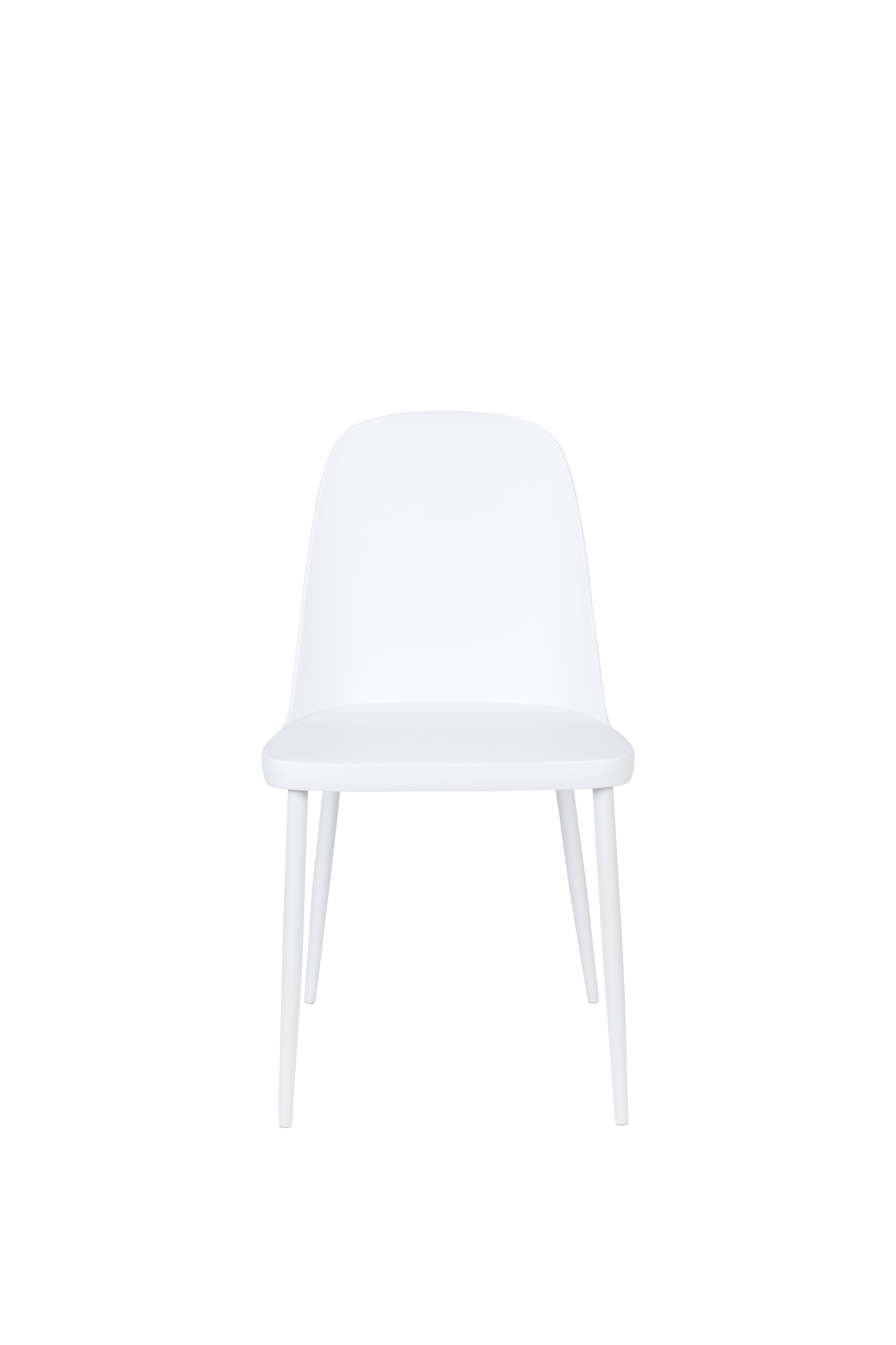 Pip All - Lot De 2 Chaises De Salle À Manger - Plastique polypropylène - Blanc