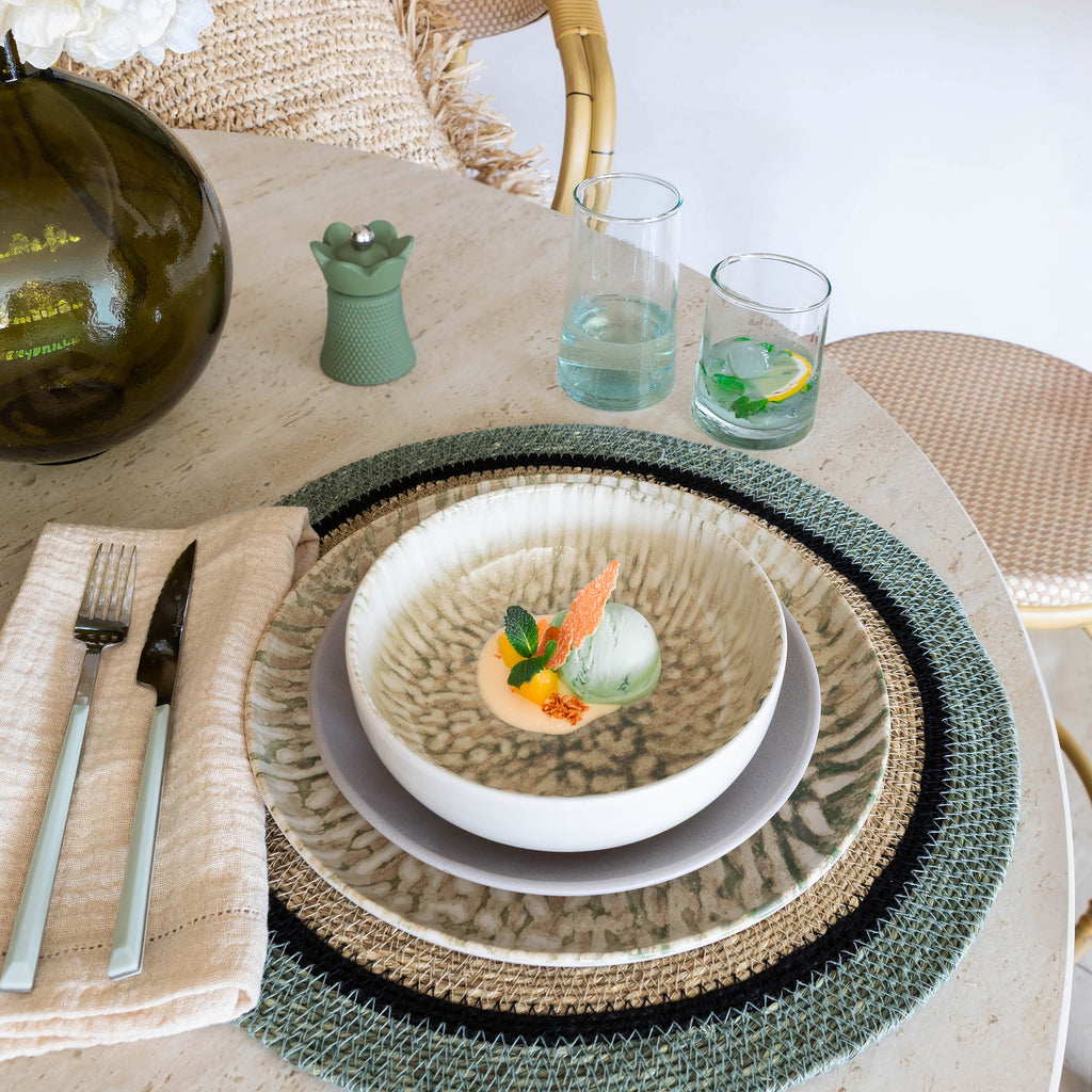 Giada - Set di 6 coppette - 16,5 cm - Gres
