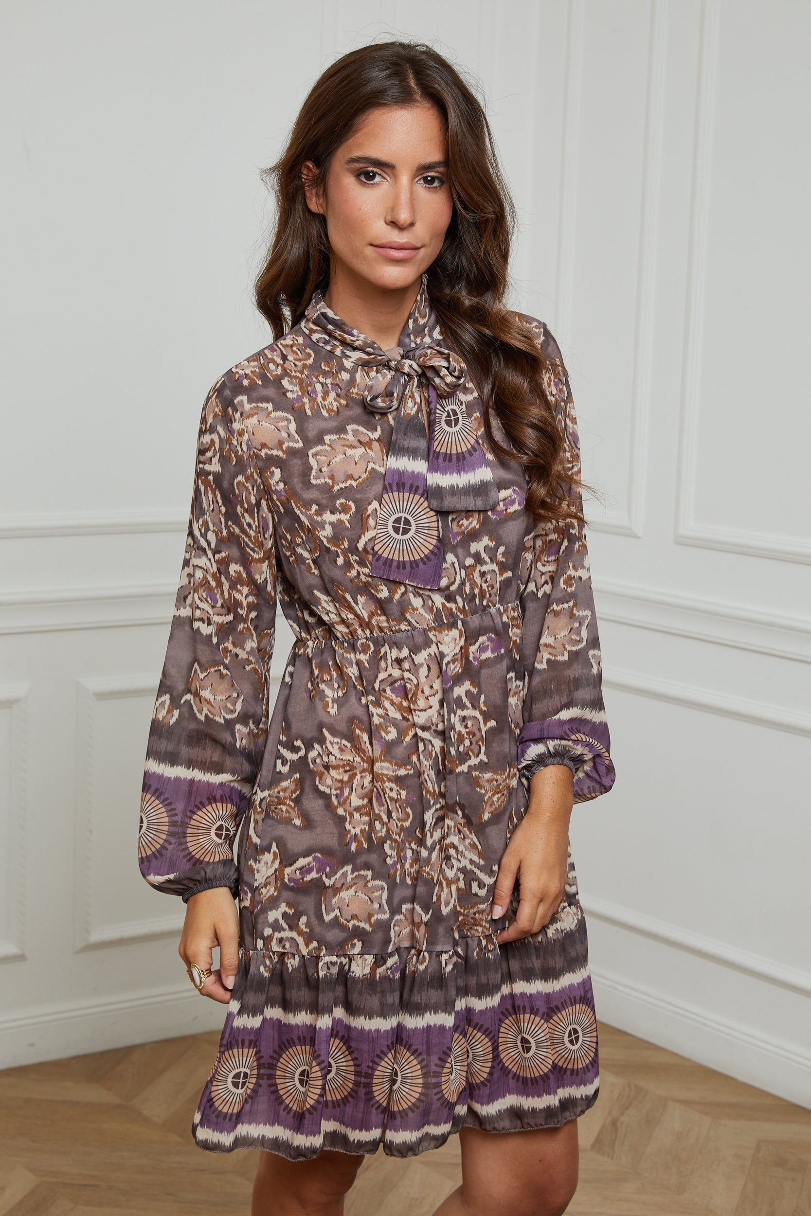 Vestido - Gris pardo