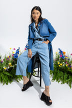 Trench Lauren - Bleu
