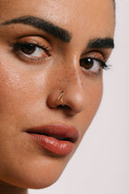 Double Faux Nose Ring