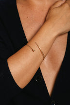 Justerbar Armring - Glimtende