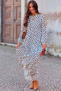 Pétia Black Polka Dot Dress