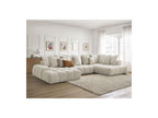 Everest - Panoramic Convertible Storage Sofa - Textured Fabric - Left-Hand Corner - 14 Cushions