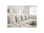 Everest - Panoramic Convertible Storage Sofa - Textured Fabric - Left-Hand Corner - 14 Cushions