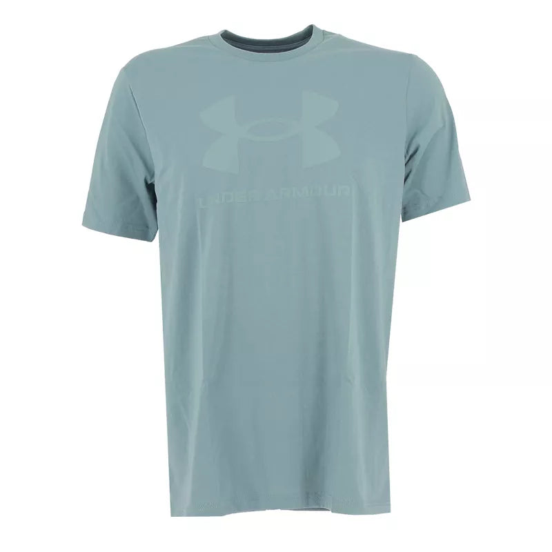 T-Shirt Sportstyle Logo Update Ss - Blu Grigio - Uomo