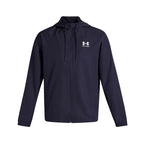 Jakke Rival Woven Windbreaker - Marine Hvid - Herre