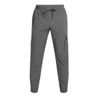 Vibe Woven Cargo Trousers - Grey/Black - Men