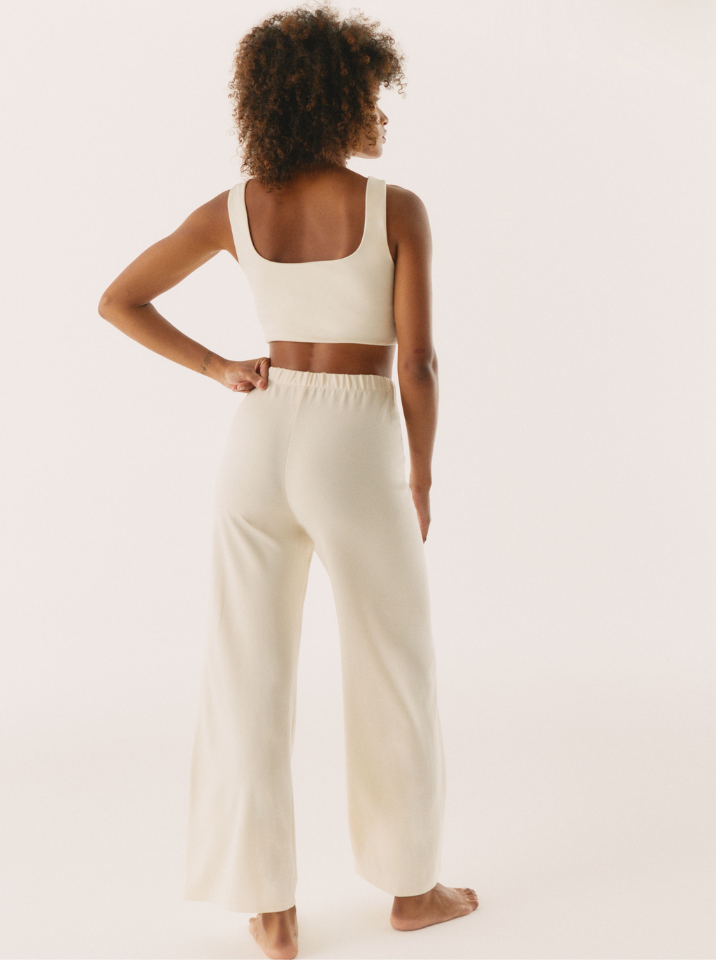 Pantalon Easy Off White