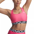 Hg Mid Branded sport-bh - Rosa/Vit - Dam