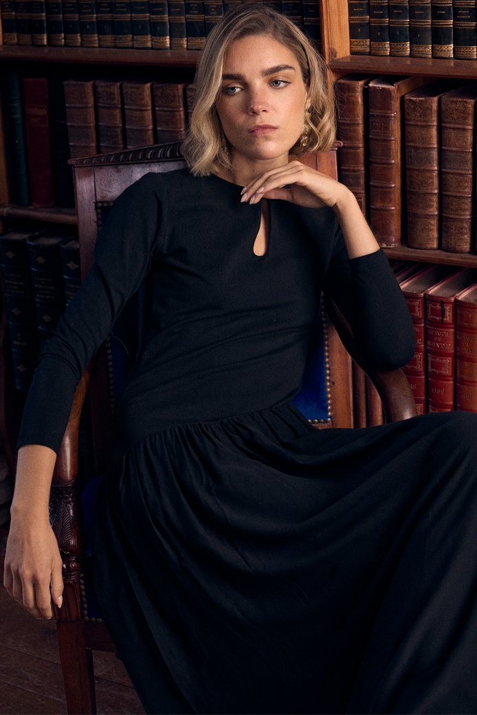 Vestido Gildy Negro