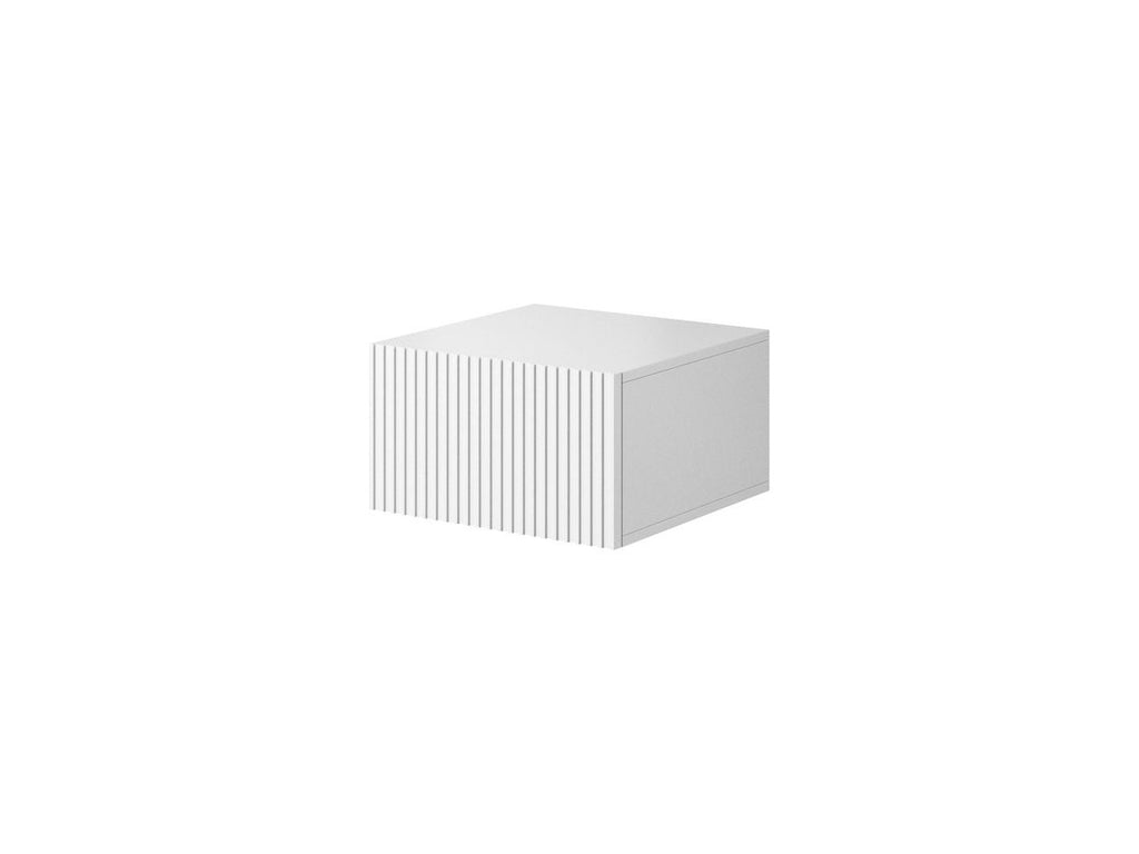 Kasha - Set Of 2 Wall-Mounted Bedside Tables With Drawer