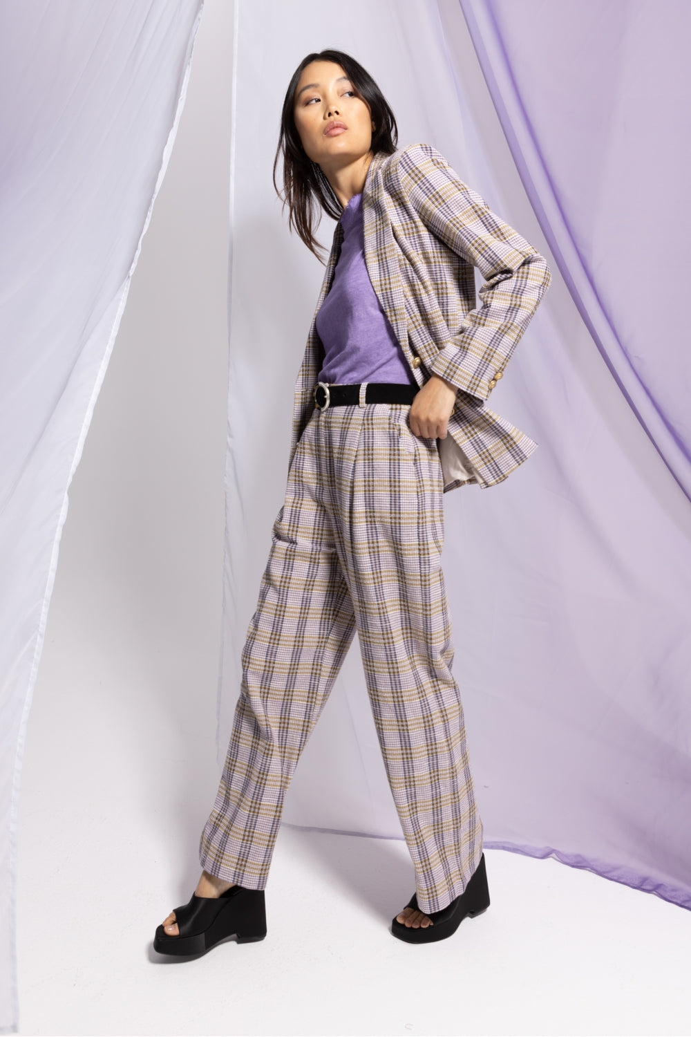 Le Pantalon Torino Lilas
