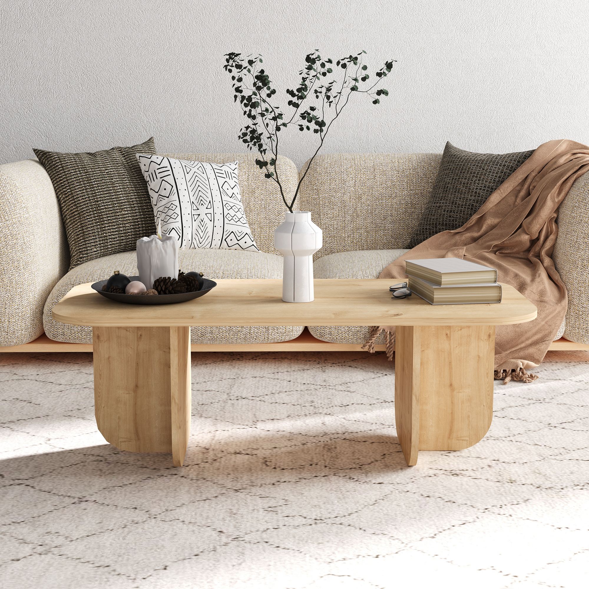 Becaj Coffee Tables - Sapphire Oak