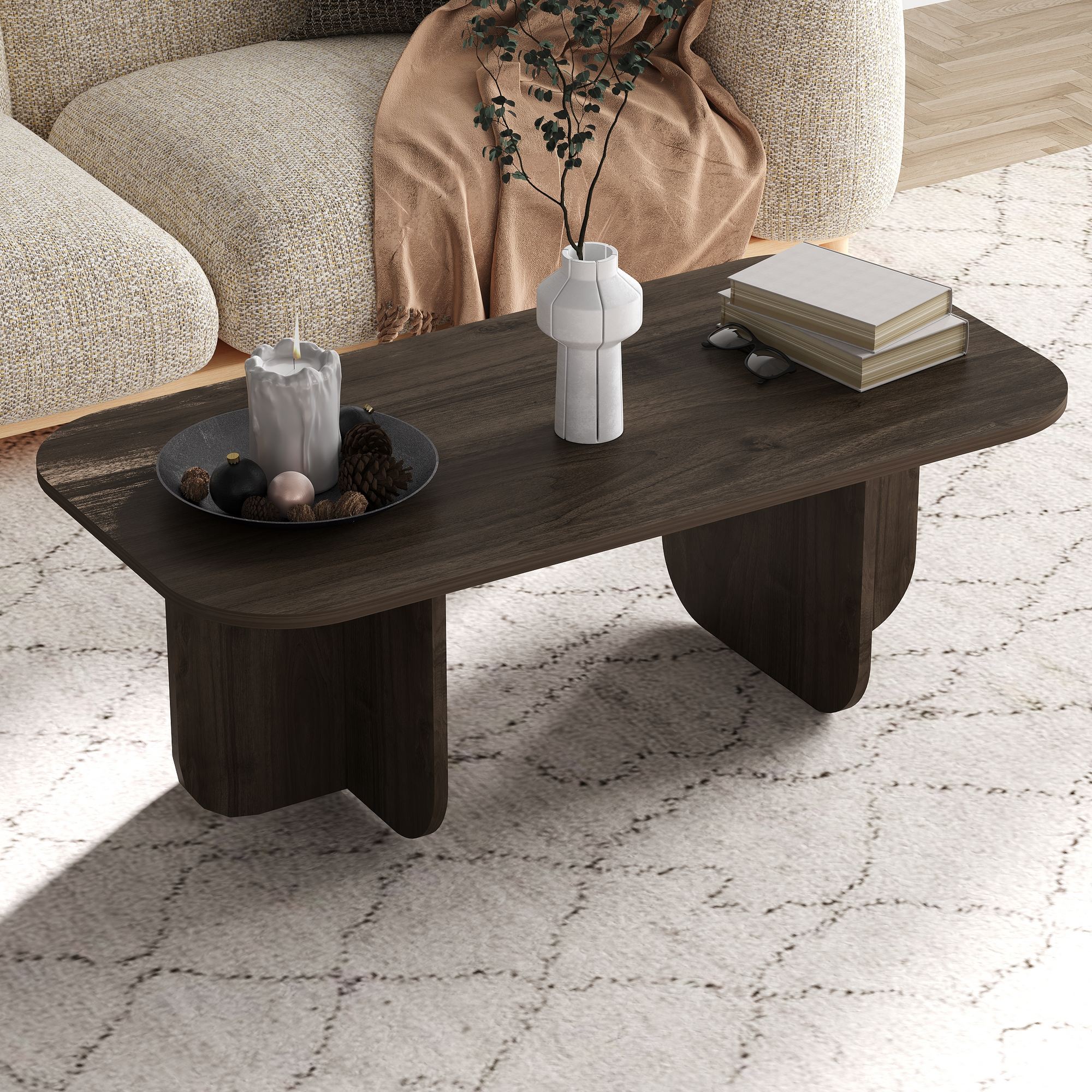 Coffee Tables Becaj - Walnut