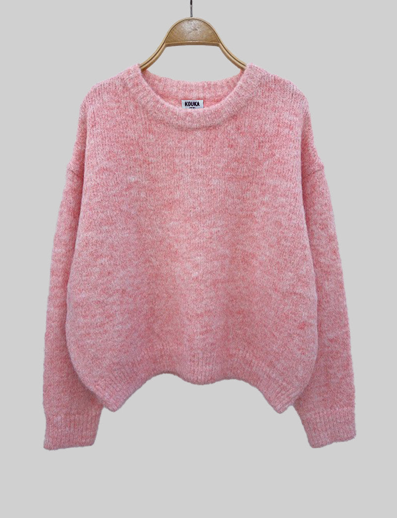 Gemêleerde Roze Trui Willi