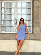 Robe Sara bleu